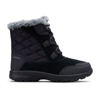 Columbia Ice Maiden Shorty, Botas De Invierno Negros Grises Para Mujer | 498760-FPO